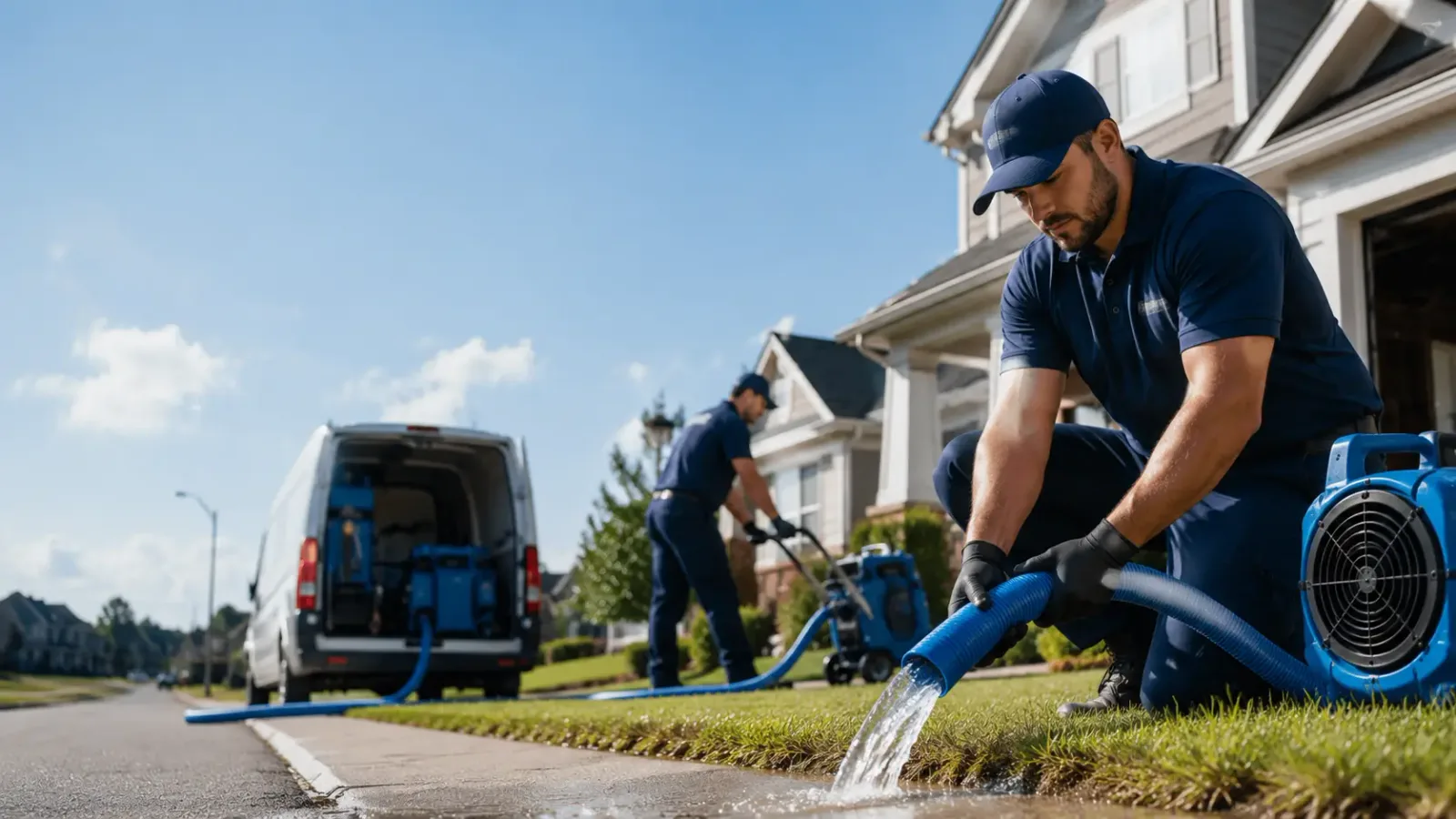 Flood Damage Restoration in Carney, MI